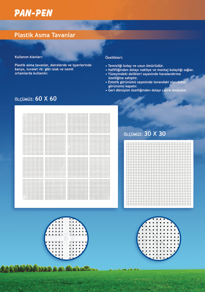 Plastic Suspended Ceilings